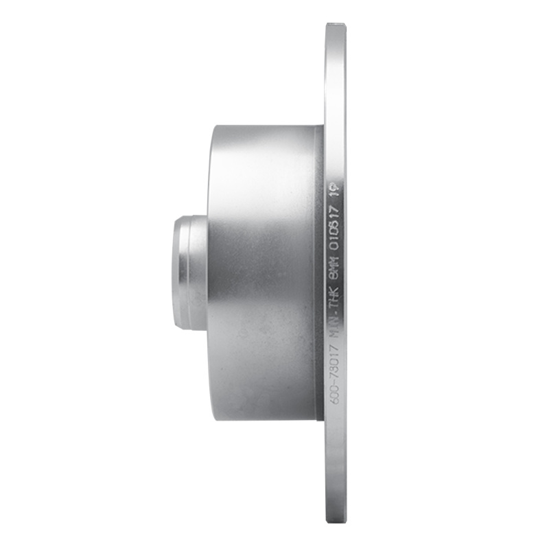 Audi A4 Brake Rotor (1) - Rear Left - R1 Concepts - Drilled & Slotted - Silver - `96-`08